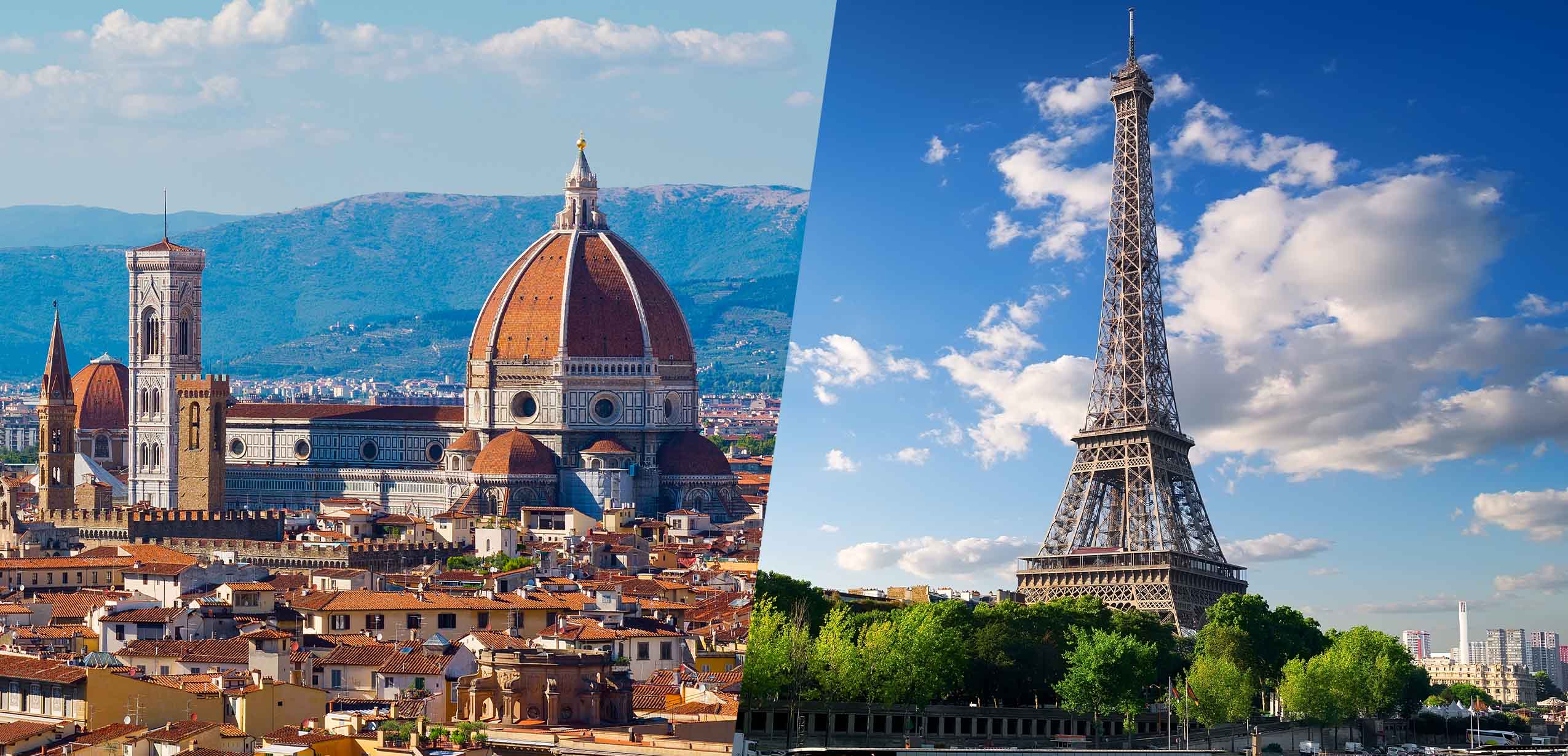 Historic rooftops and fashion ateliers across Florence and Paris