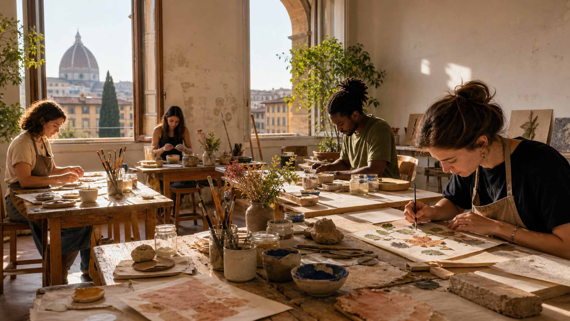 Fine Arts: Creating with Care — Florence, Italy