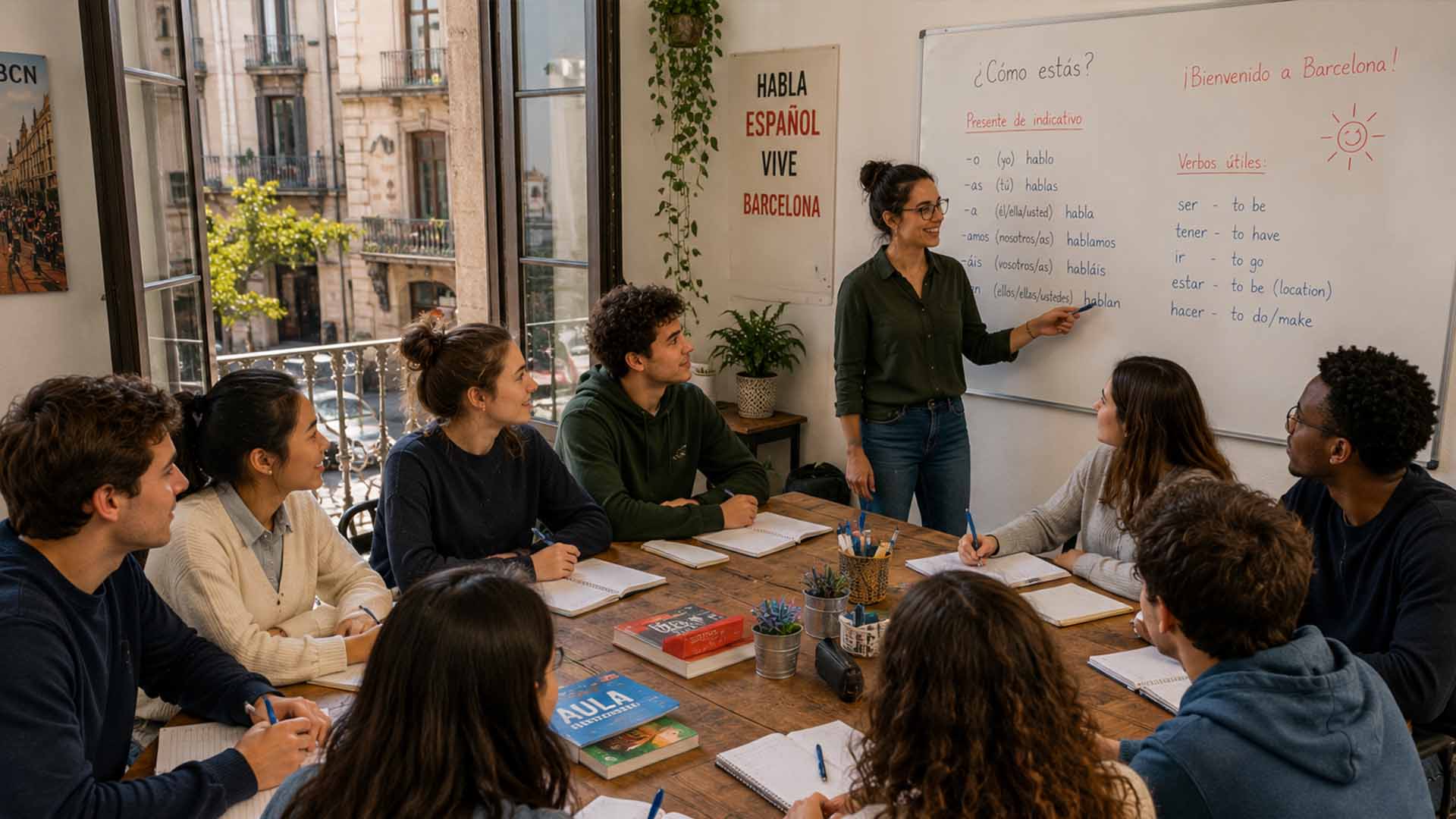 Barcelona, Spain — host city for the Spanish Language course