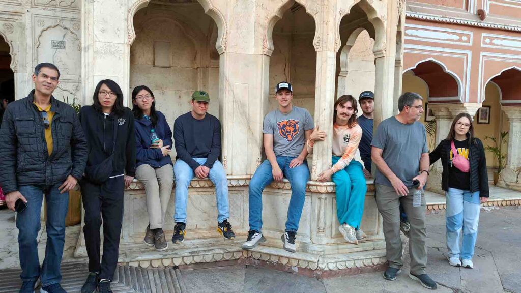 Amber Fort & Hawa Mahal (purdue)
