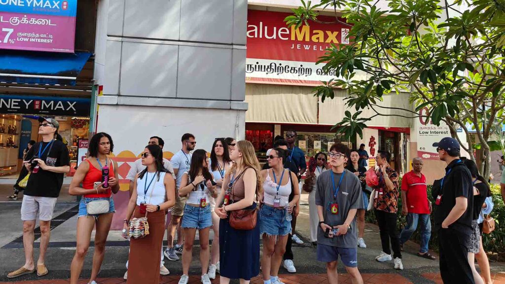 Guided hawker lunch at Lau Pa Sat Singapore