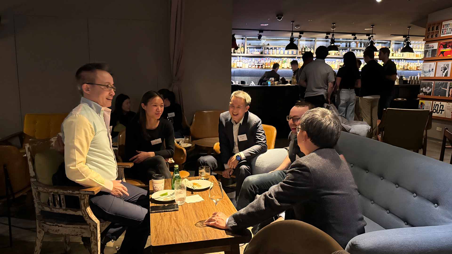 Alumni networking reception at a harbourside venue in Sydney