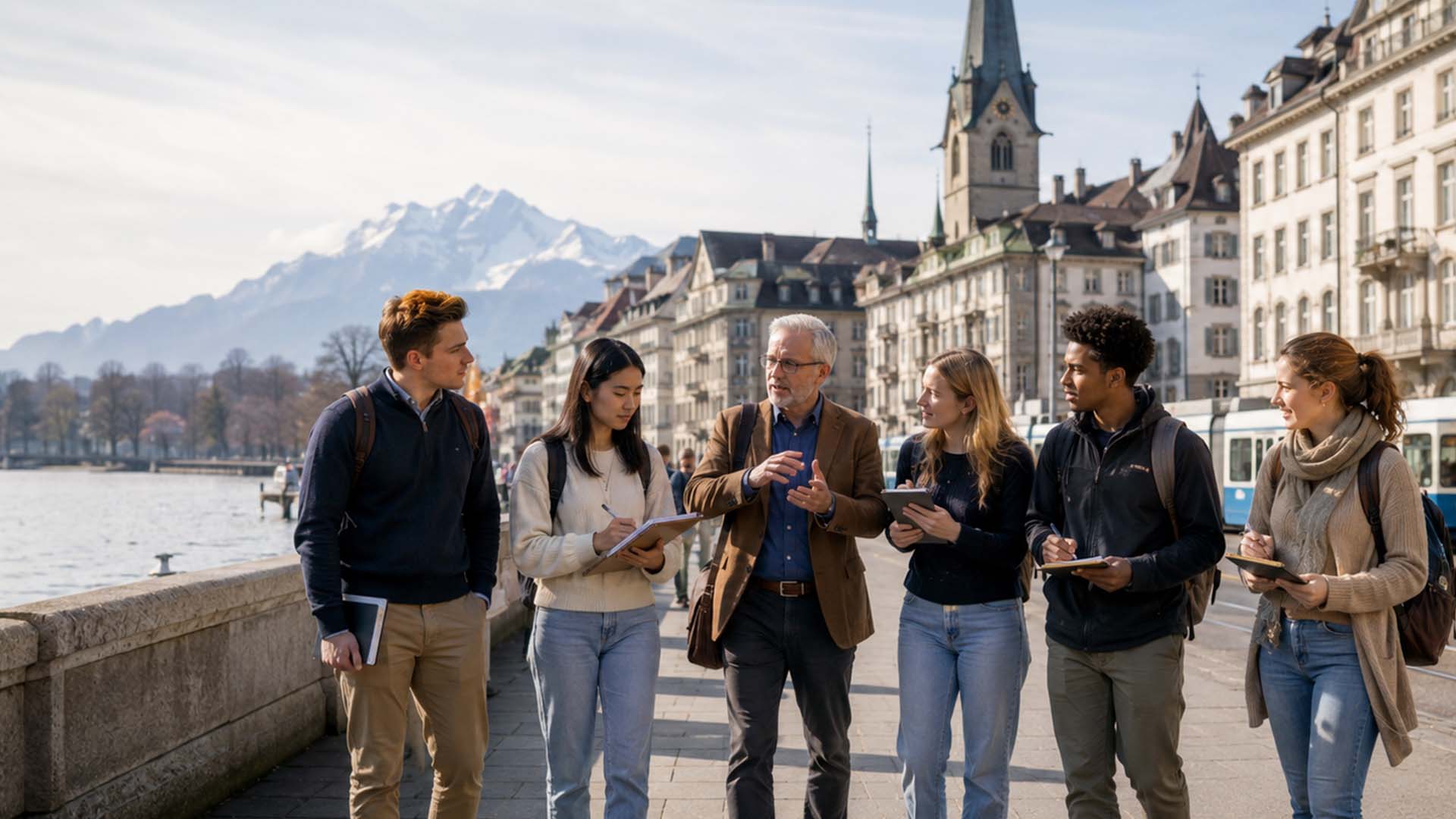 Faculty-led academic program days in each city