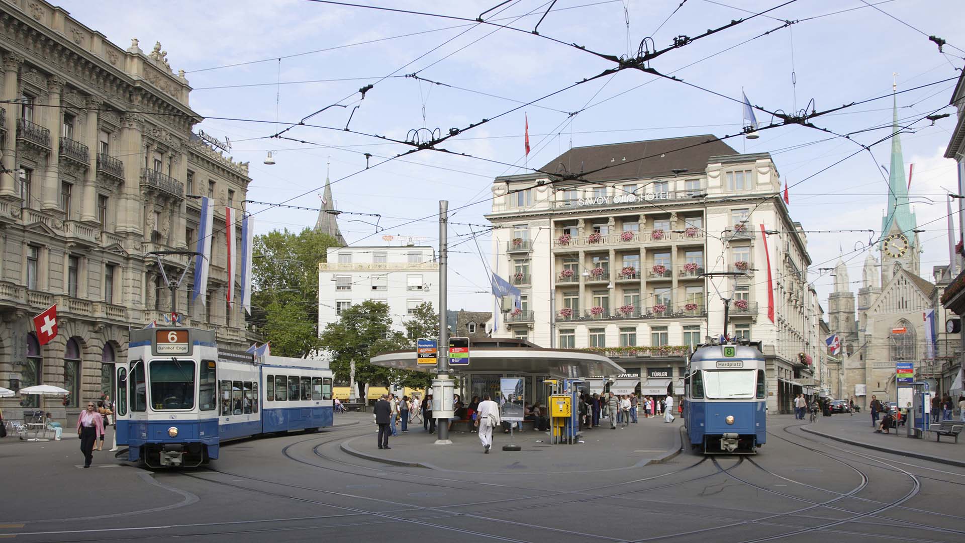Stays across three distinct Swiss cities — Italian-speaking Lugano, historic Lucerne, and cosmopolitan Zurich