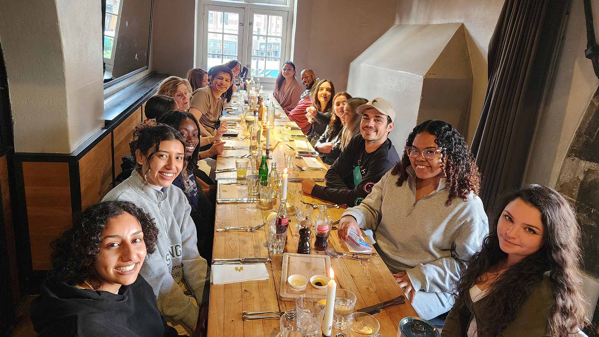 Welcome and farewell dinners
