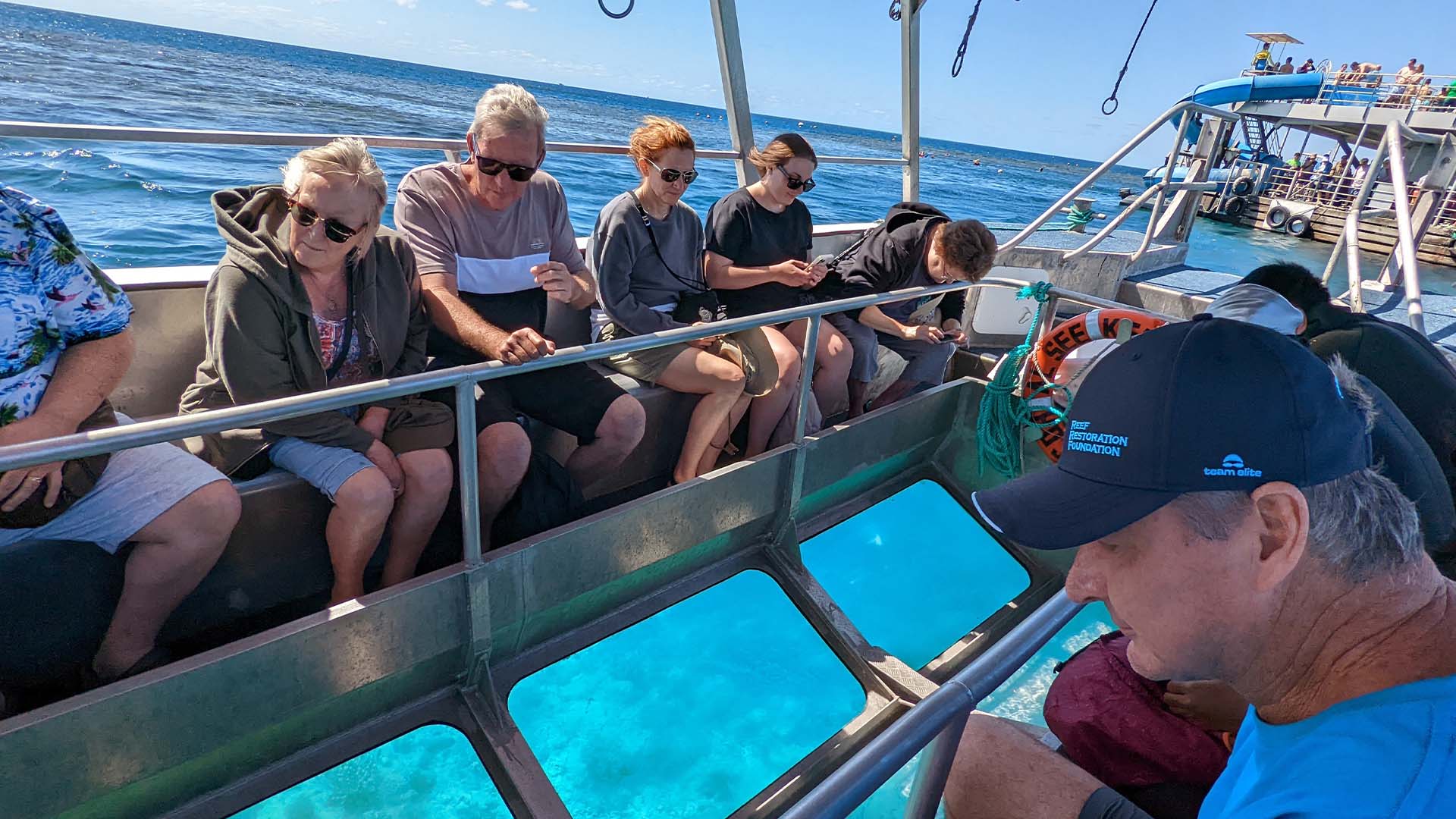 A reef-restoration and marine-education engagement