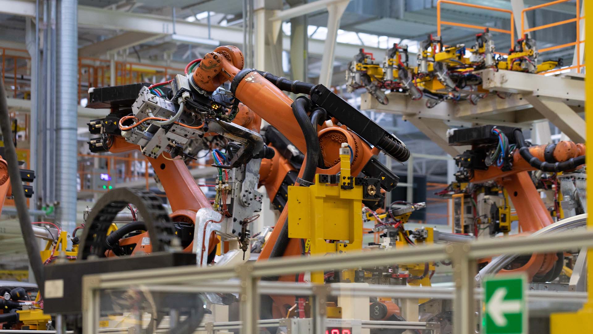 An inside tour of a large-scale manufacturing facility, with live demonstrations of an industrial production line