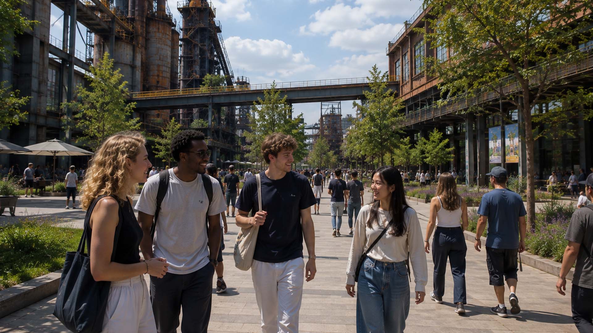 A day trip to a landmark industrial heritage and urban-regeneration park