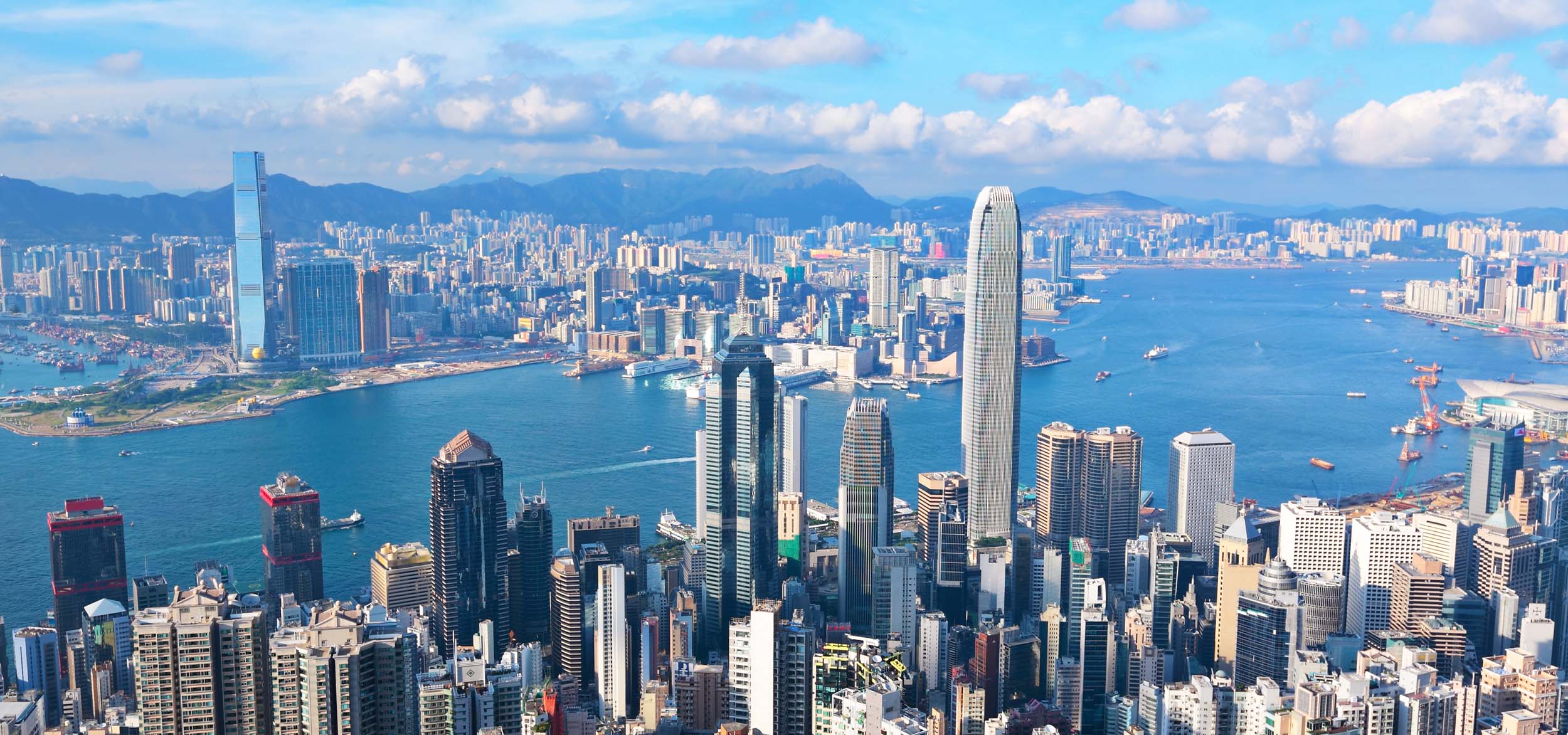 Faculty-Led Study Abroad in Hong Kong — harbour and neon skyline