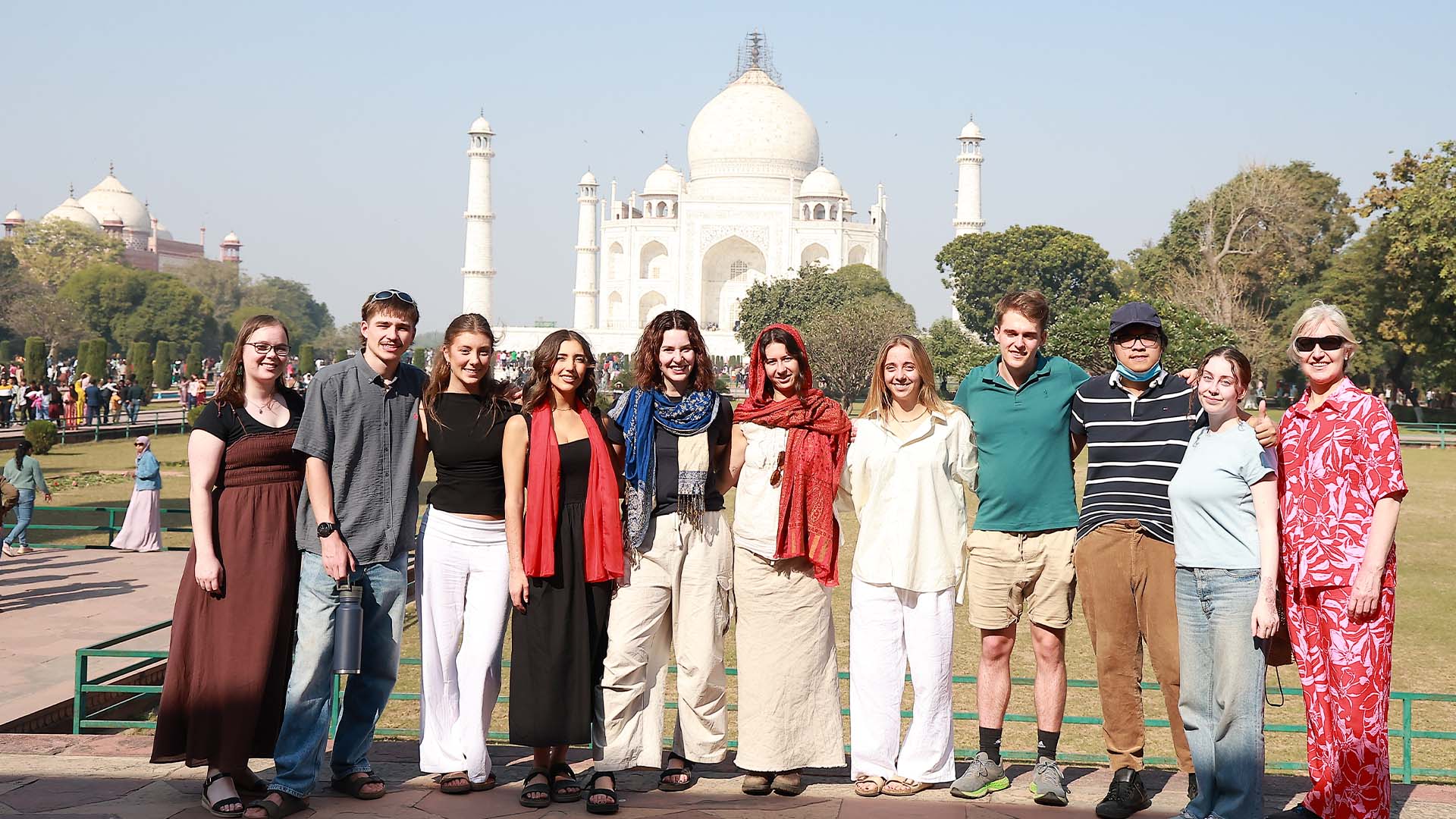 A sunrise visit to the Taj Mahal and the UNESCO-listed Agra Fort
