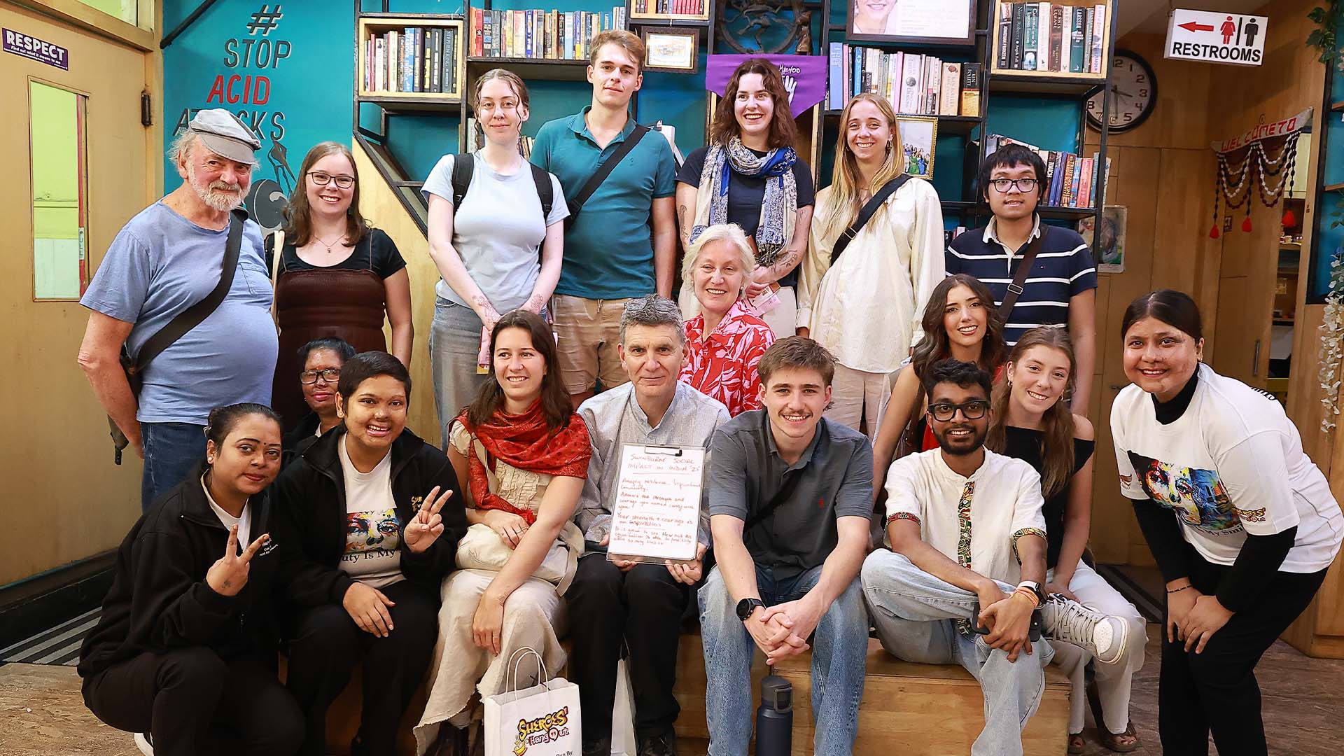 A visit to a survivor-led social café championing women's empowerment