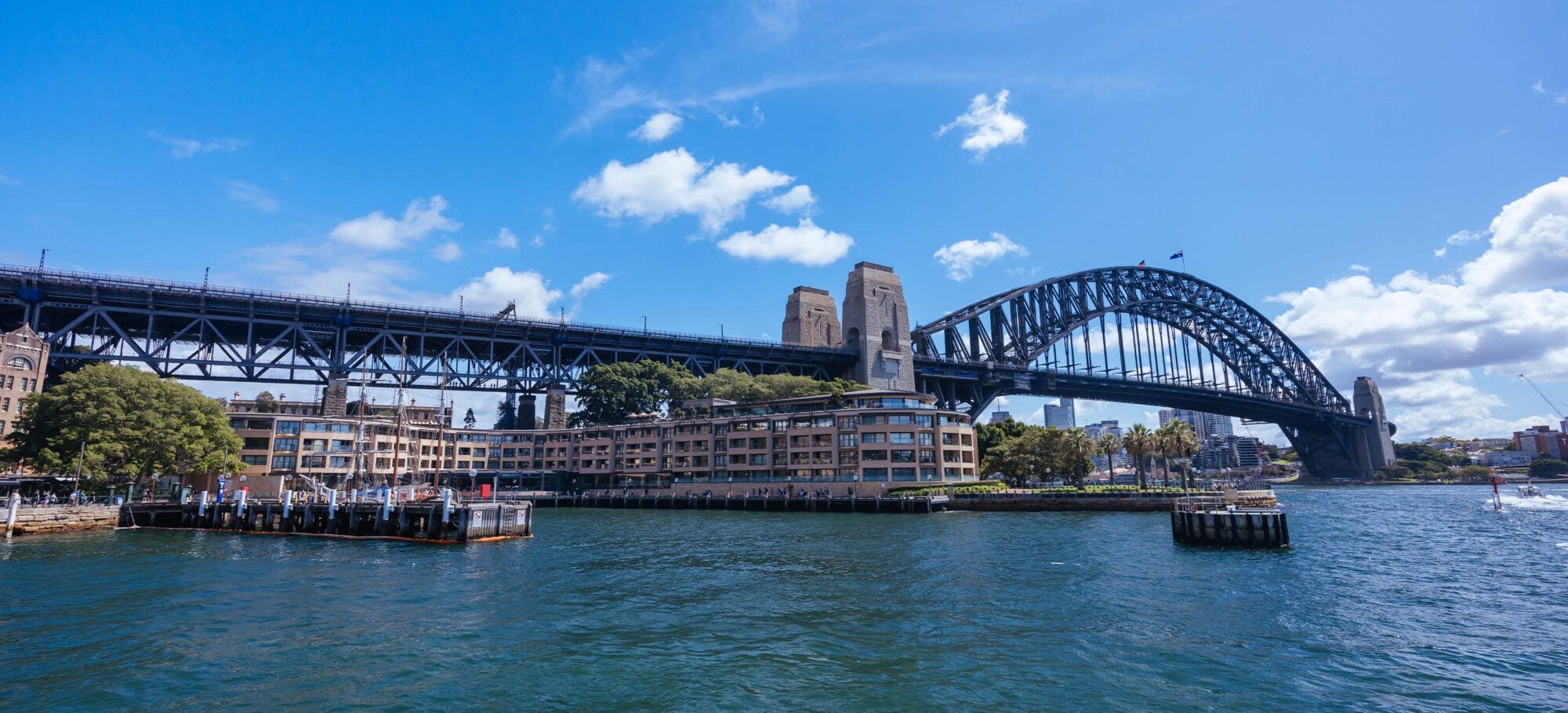 faculty-led study abroad program in Australia — Sydney Harbour at golden hour