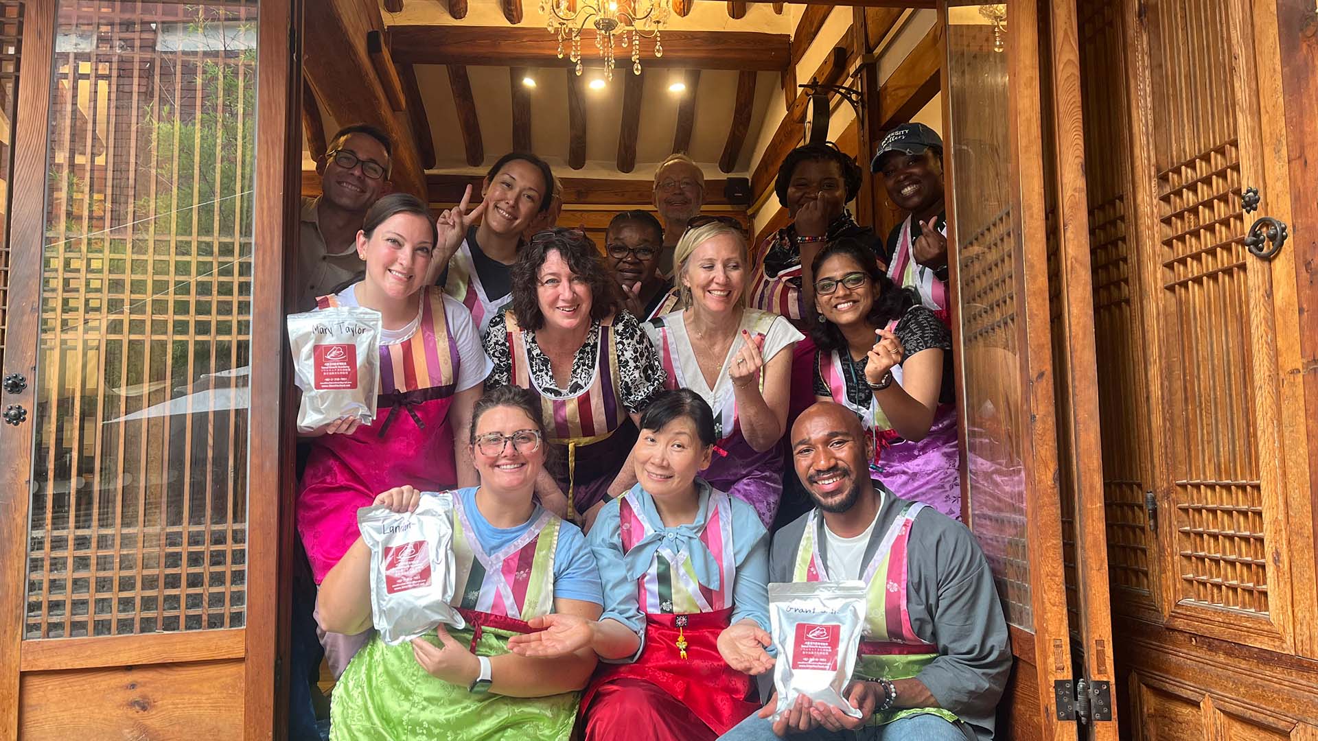 A hands-on Korean cooking and K-Pop dance session