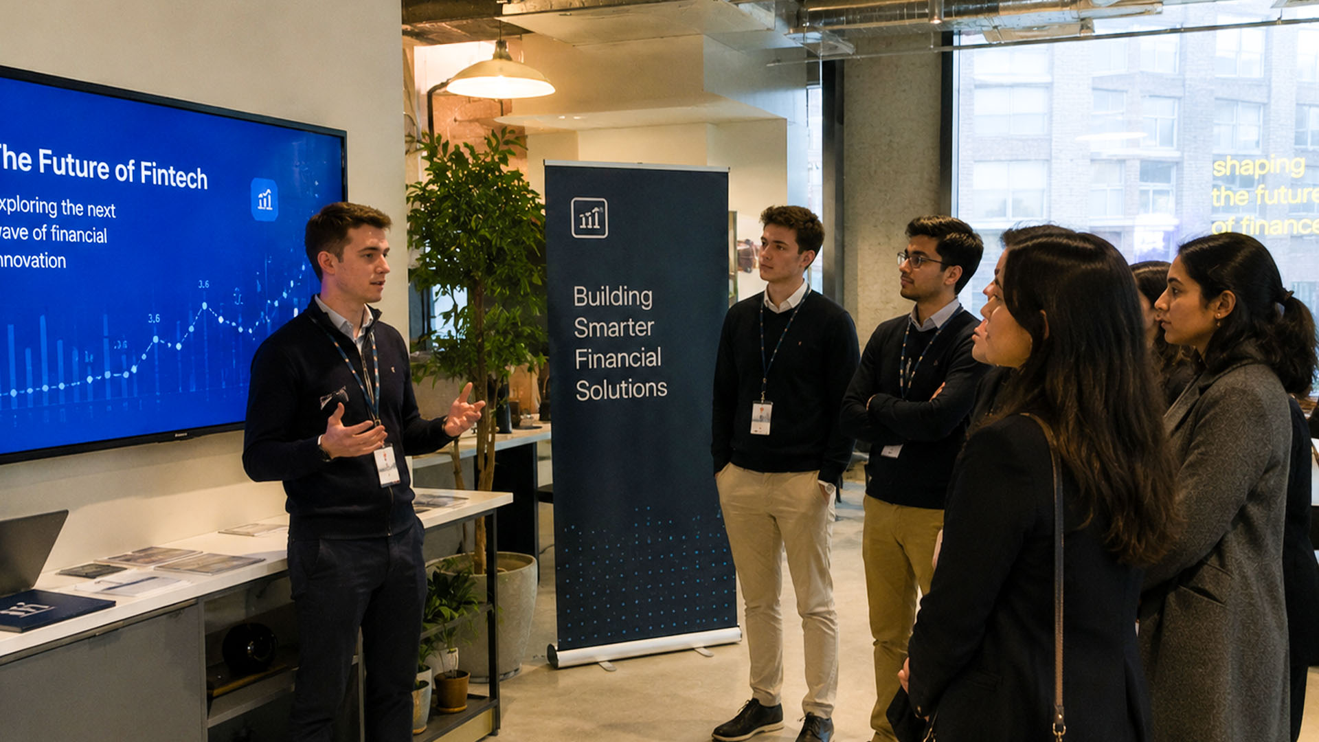 Visits to fintech innovators and London technology hubs