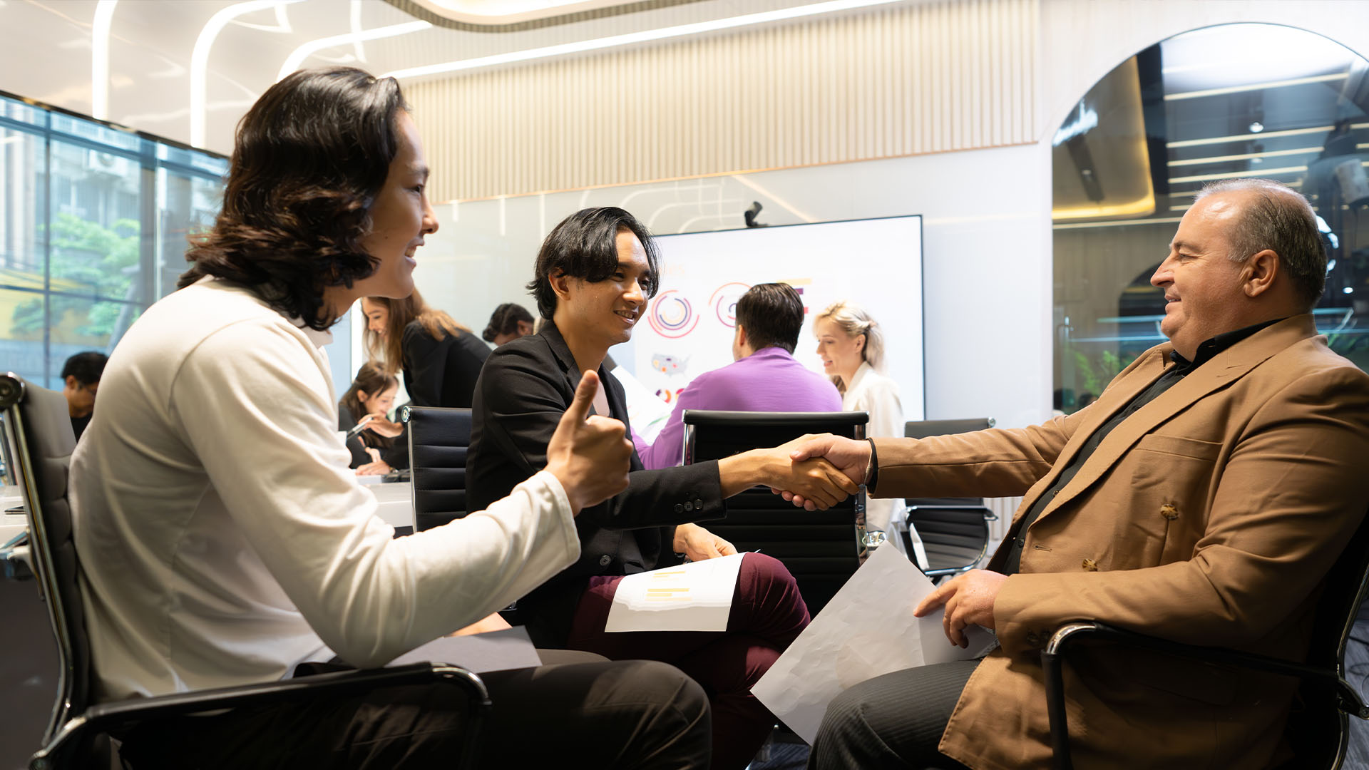 Meetings with filmmakers, industry experts and academics