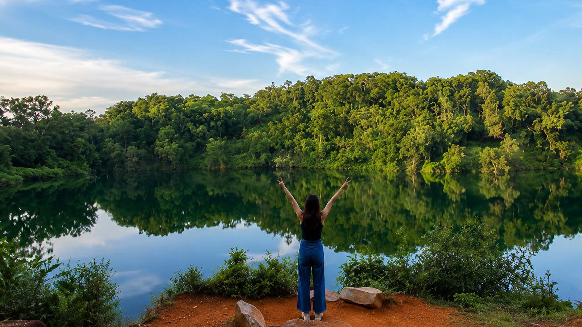 Pulau Ubin island and its traditional kampong village life