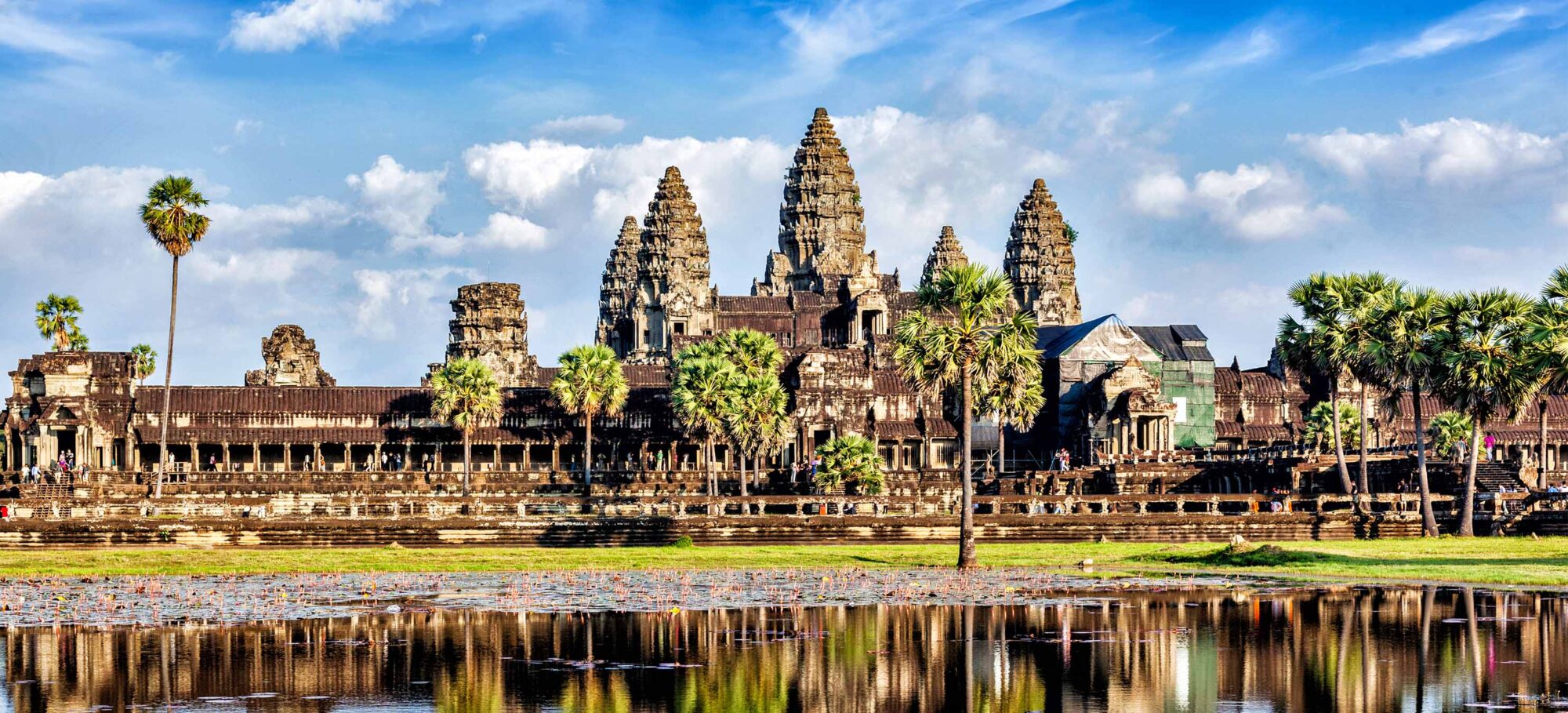 Service Learning Study Abroad Program in Vietnam & Cambodia — the temples of Angkor at dawn