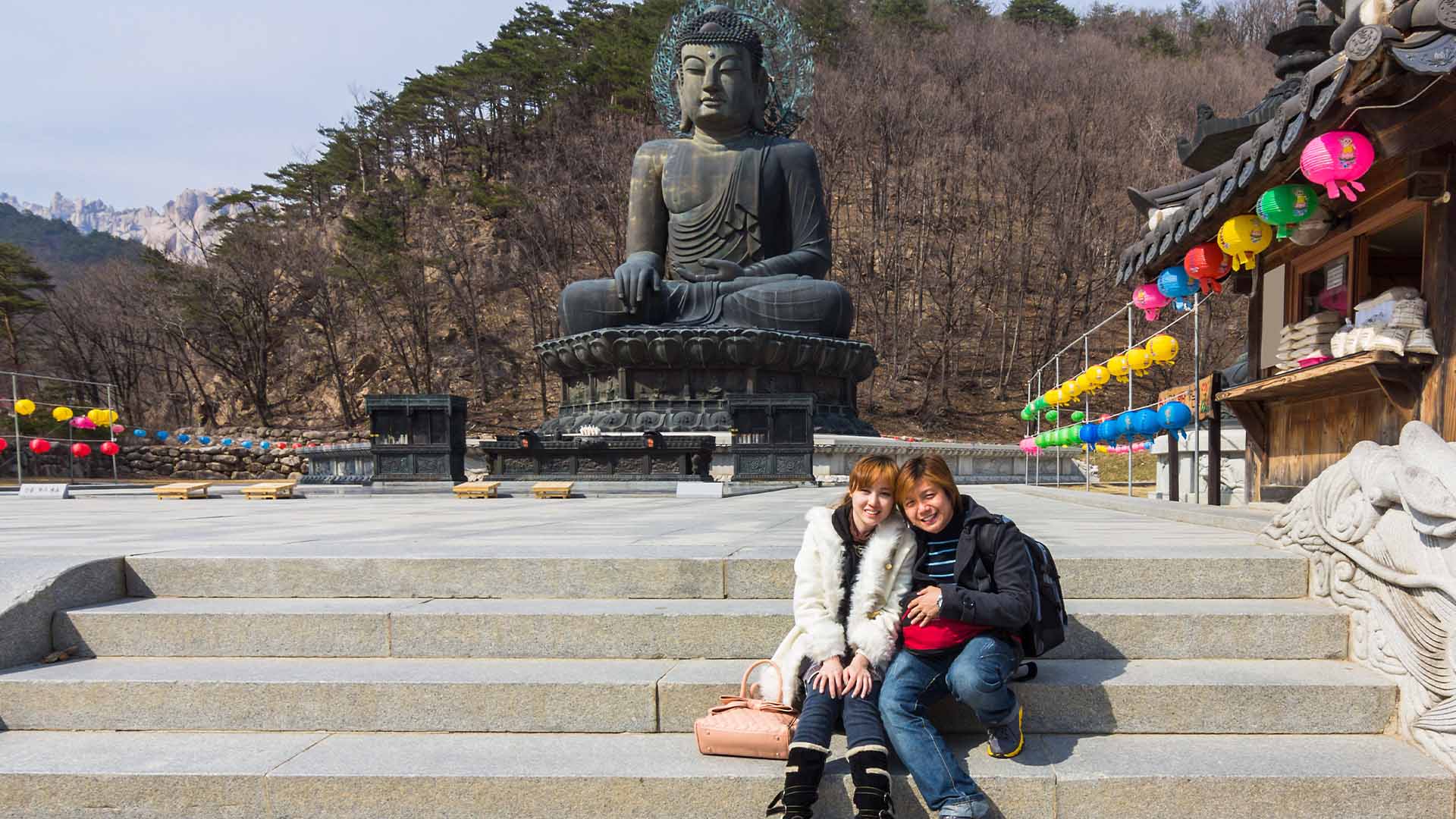 An overnight Korean Buddhist temple-stay