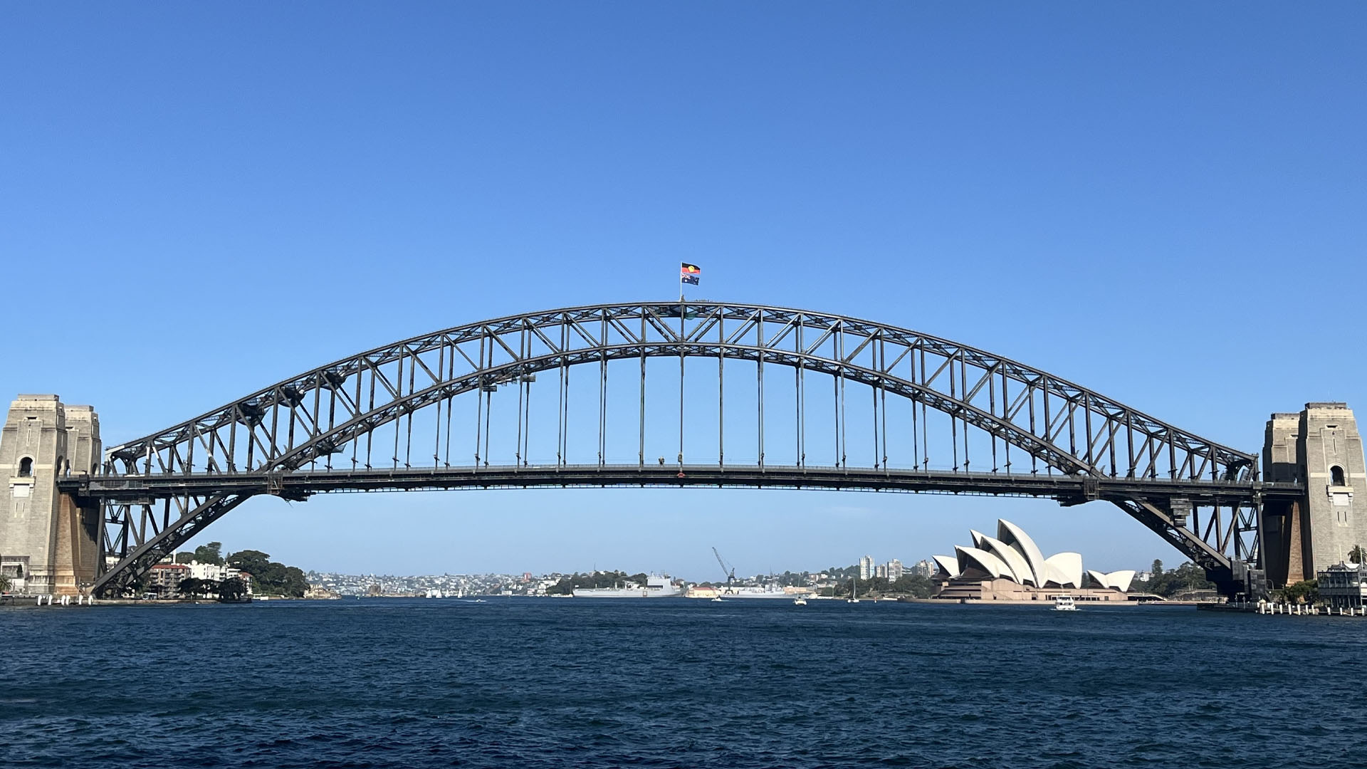 Sydney Harbour, home to the Opera House and the Harbour Bridge
