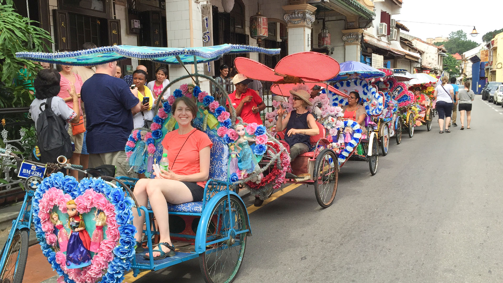 The UNESCO old town of Malacca and a Malacca River cruise