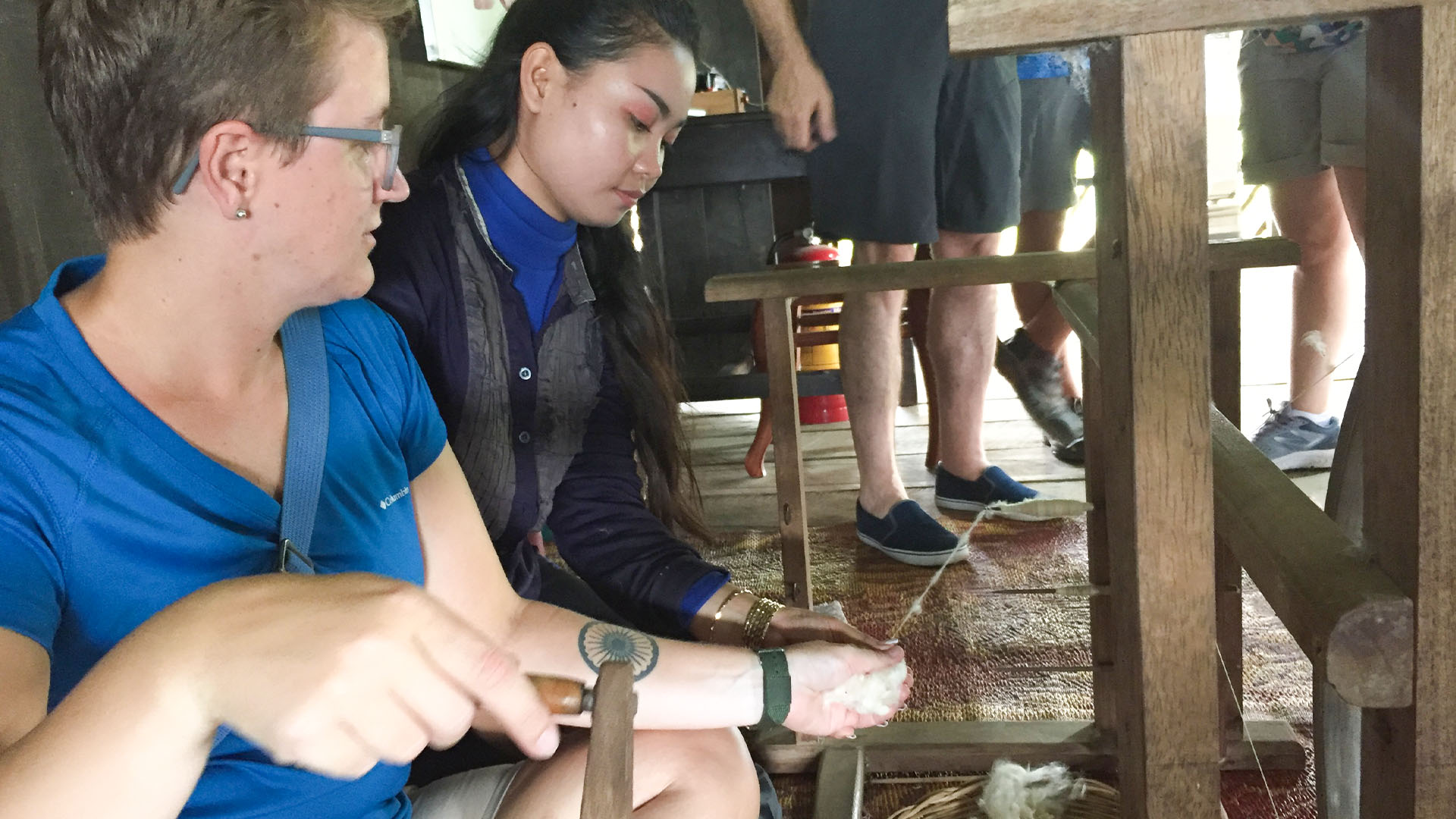 Visits to ethical textile and artisan-craft social enterprises