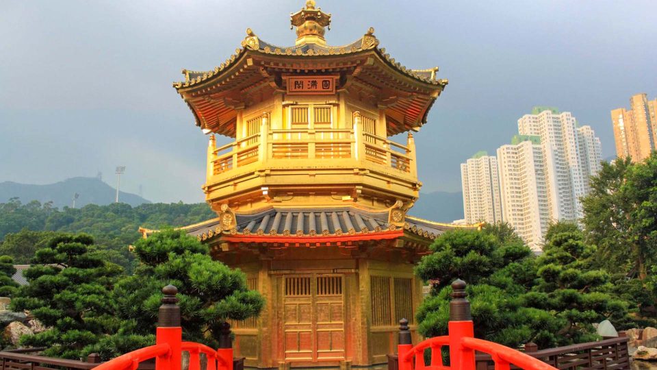 Clock Tower, Heritage 1881 & Nan Lian Garden in Hong Kong China