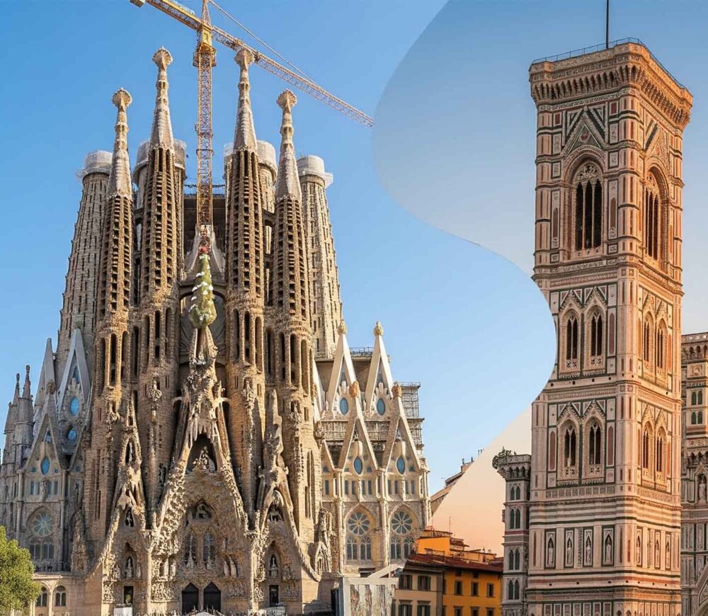 Florence & Barcelona Landing Page