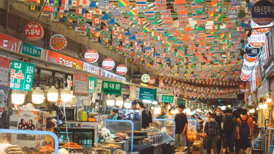 Gwangjang Market Food Tour South Korea Gwangjang Market Food Tour South Korea