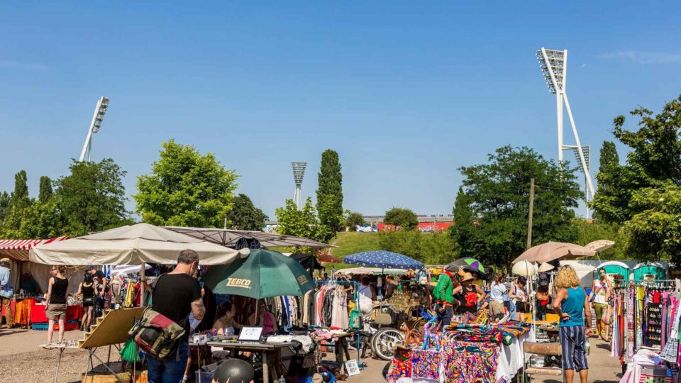 Mauerpark Flea Market Germany