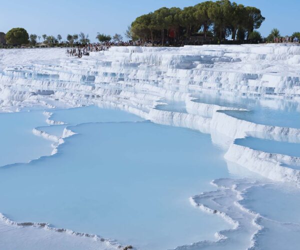 Pamukkale's travertine terraces - Turkey